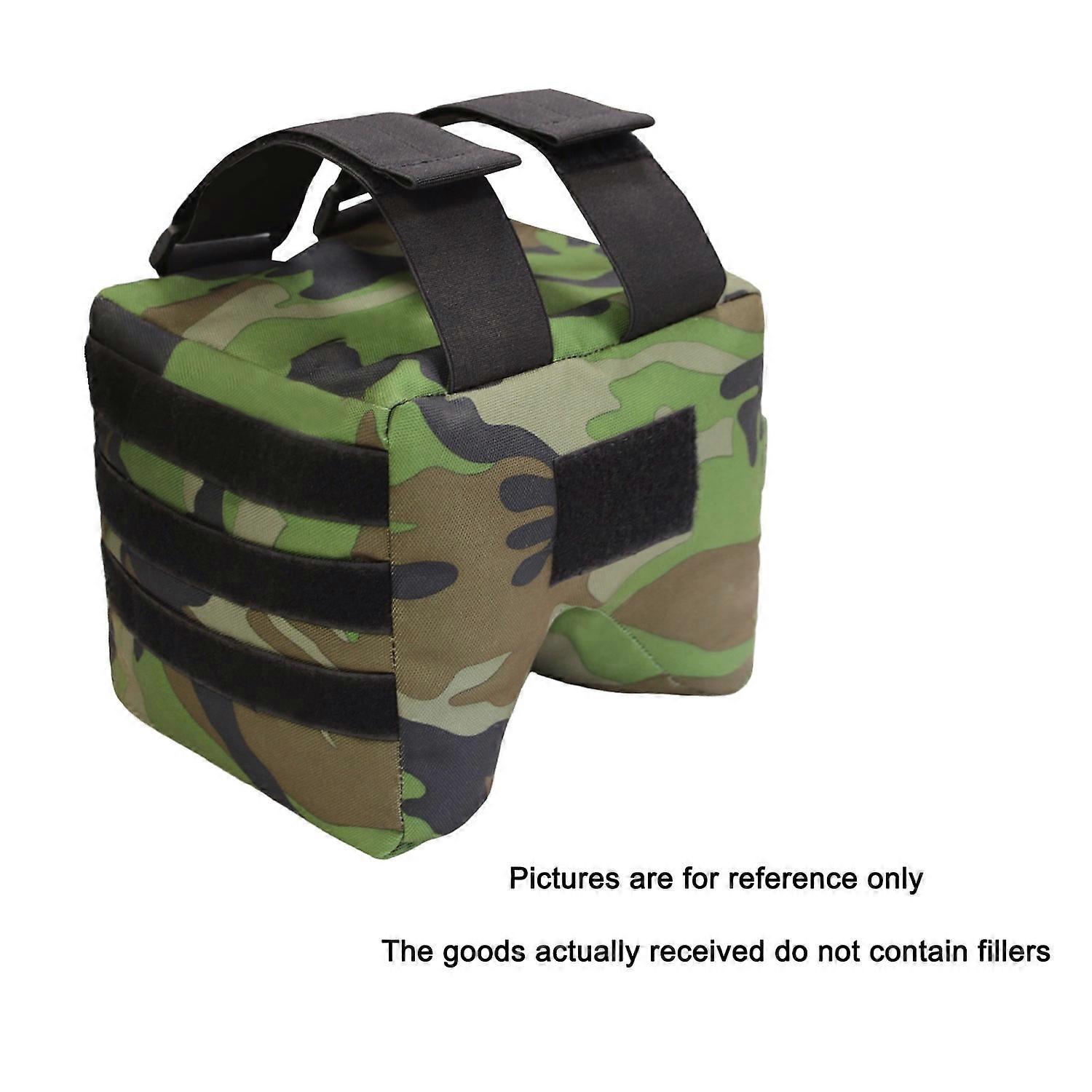 Front or Rear Squeeze Bag Shooting Range Bag Bench Bag with Strap for Shooting Hunting