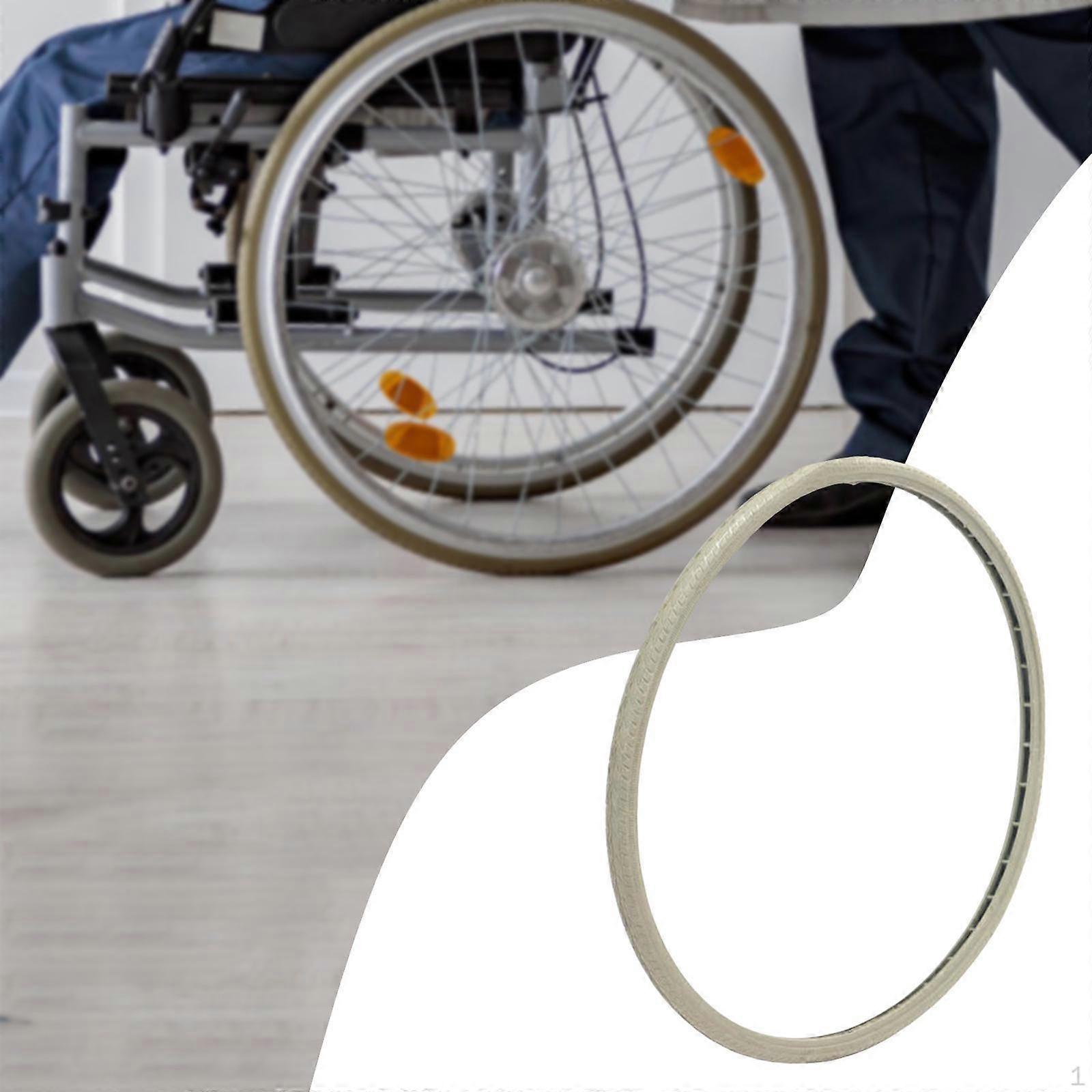 Rear Wheel Solid Tire Direct Replaces Practical Sturdy Assembly Easy to Install