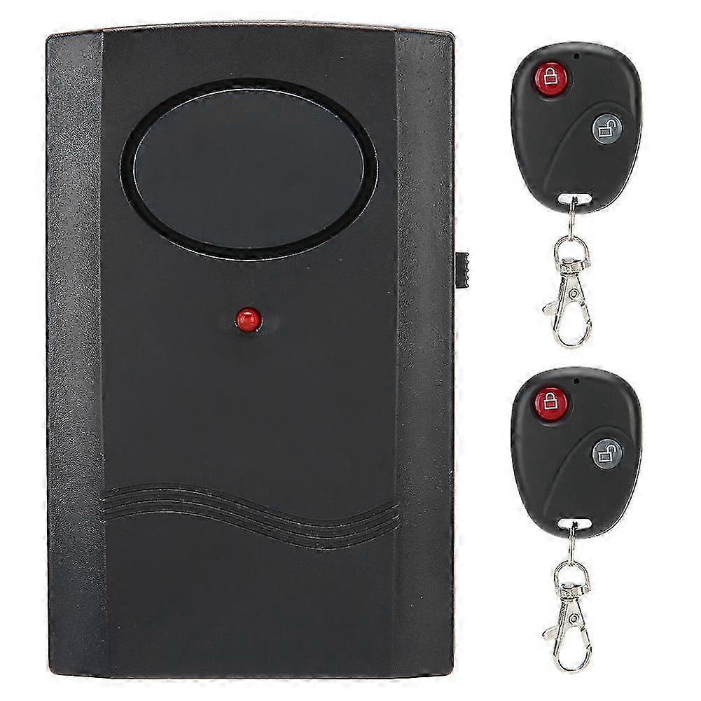 Remote Control Warning Alarm System Vibration Bicycle Door Window SecurityDual Remote ControlHwy
