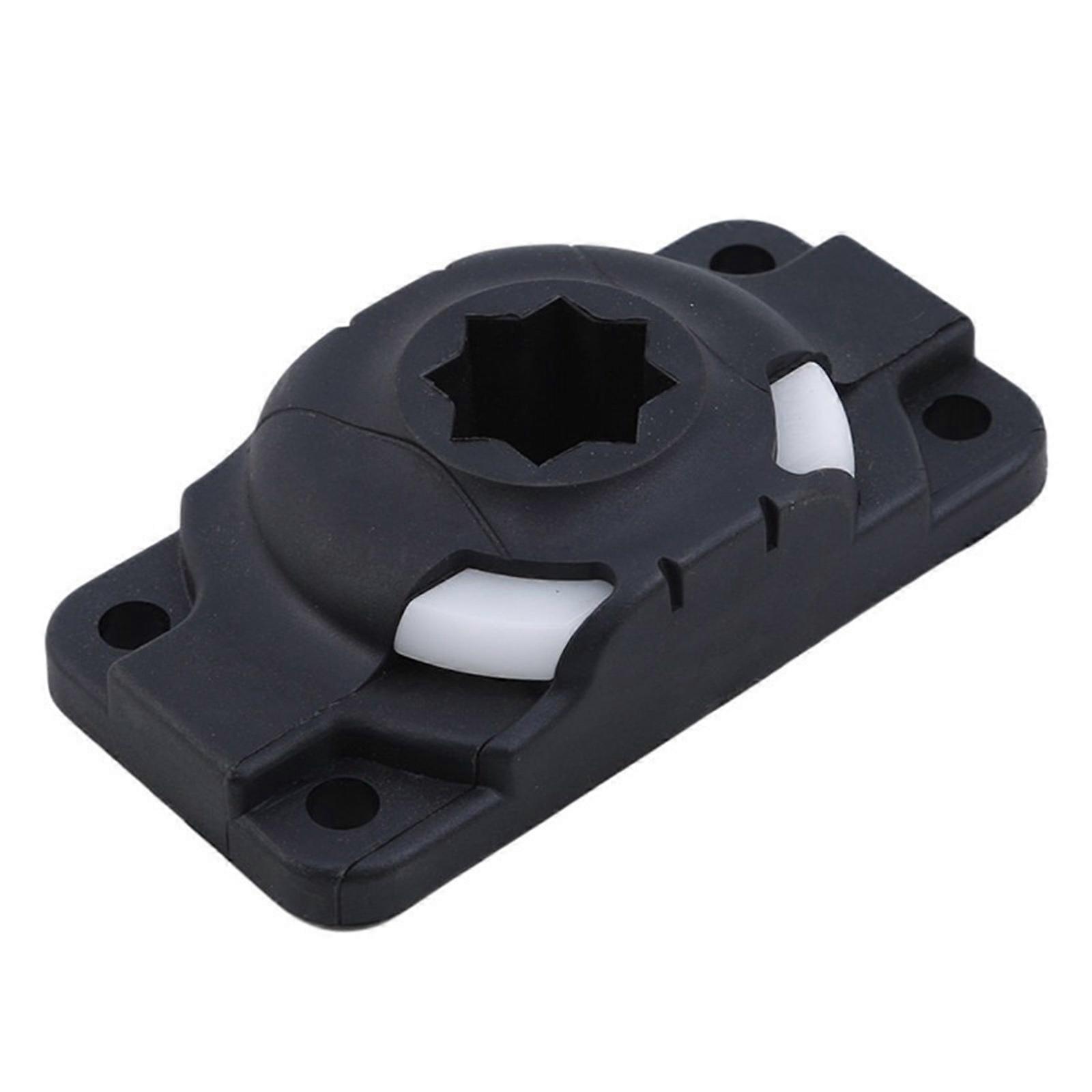 Light Weight Canoes Navigation Frame Base Nylon Construction Boats Canoes Slide Rail Inflatable Kayak Rod Holder Mount Base Multicolor