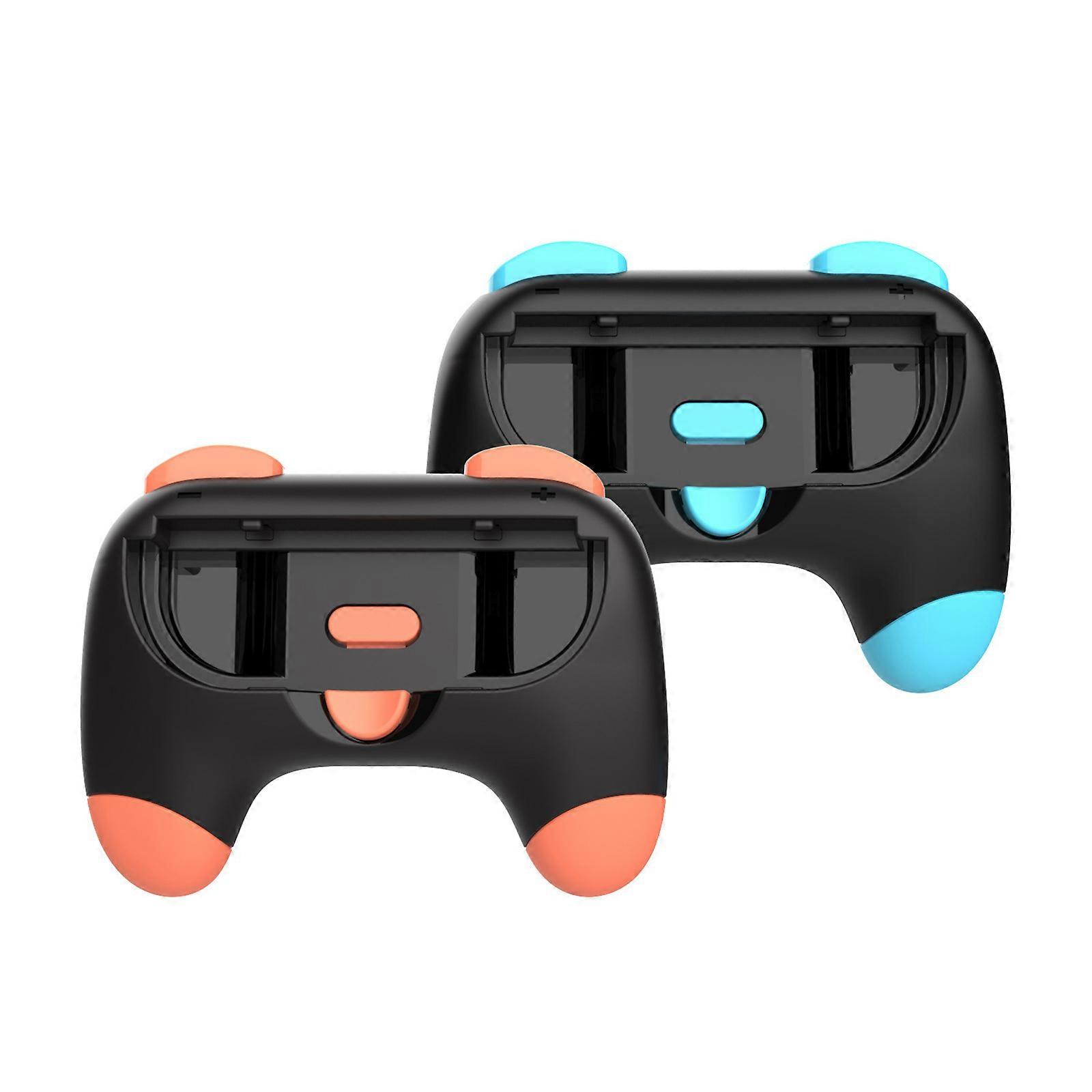 1 Pair Controller Grip Holder Left Right Gaming Handle for NS2 Gamepad Feature Easy Installation Reduce Fatigue Multicolor