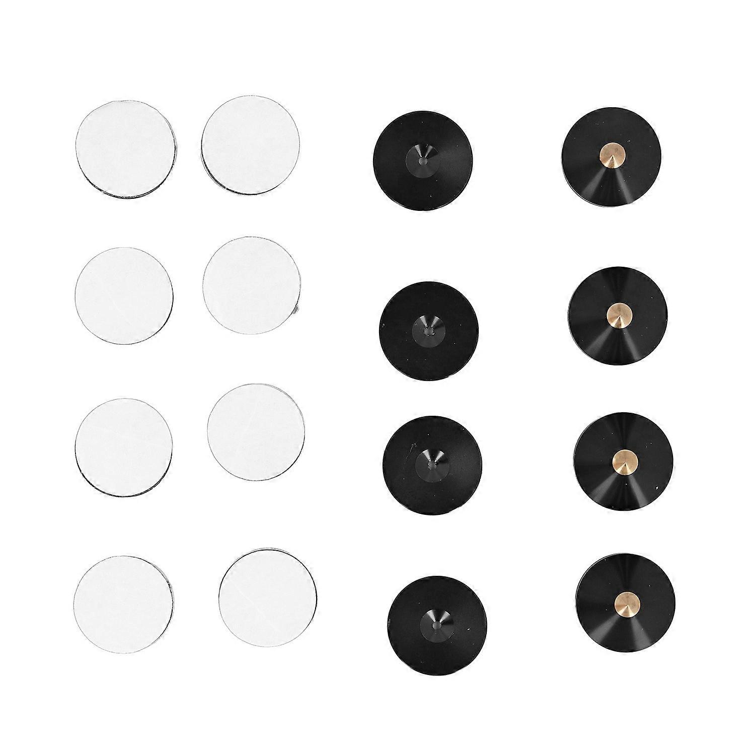 4 Set Speaker Spikes Floor Protector Metal Speaker Isolation Stand Feet Pad for Home