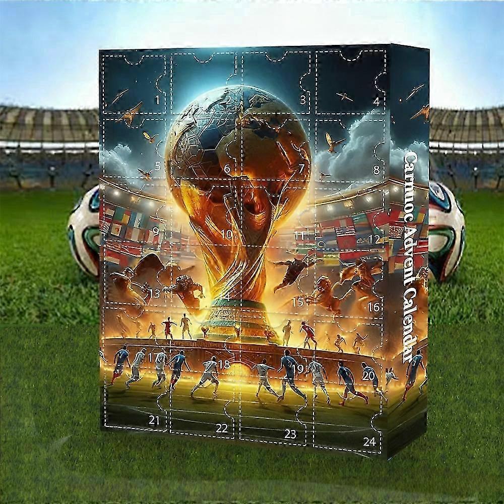 2025 World Cup Advent Calendar World Cup Advent Calendar Christmas Blind Box Messi, Cairo, Mbappe, etc. V