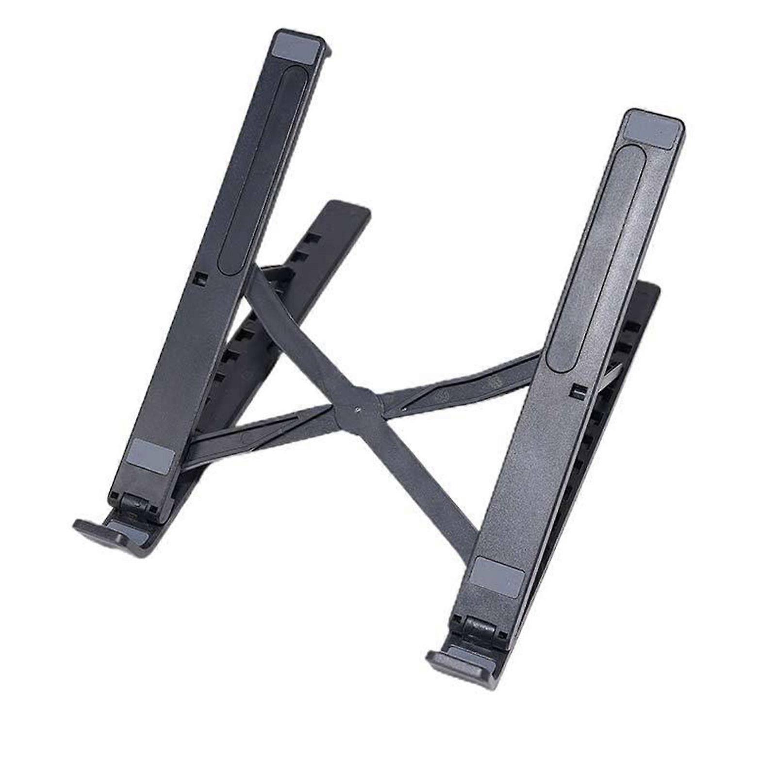 Mengxi Laptop Stand Portable Notebook Holder Strong Load-bearing Height Adjustable Foldable Design Notebook Mount Computer Stand