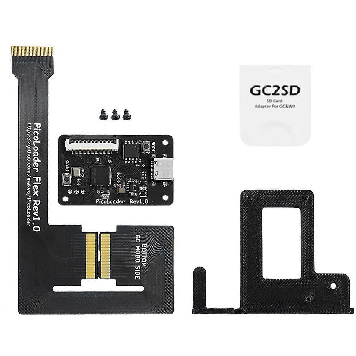 RP2040 PicoLoader V1.0 Flex Cable No-Solder Design Compatible GC2SD SDGecko for Game Console B