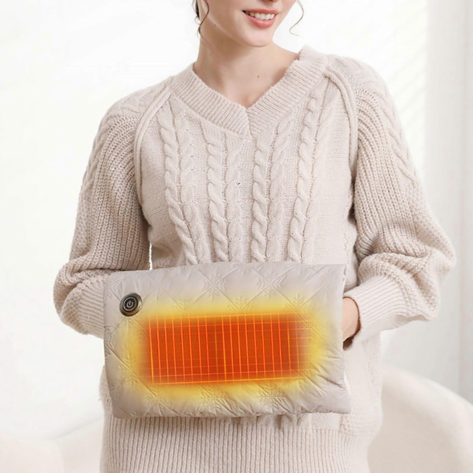 Graphene Hand Warmer with Constant Temp Heating, USB Charging, Digital Display, Portable Warm Handbag, Compatible with Daiosportswear