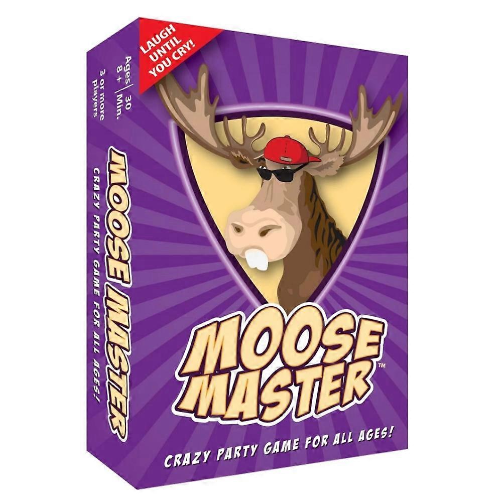 Moose Master - Laugh Until You Cry - Your Cheeks Will Hurt From Smiling And Laughing So Much - For Funny People Looking For A Fun Night