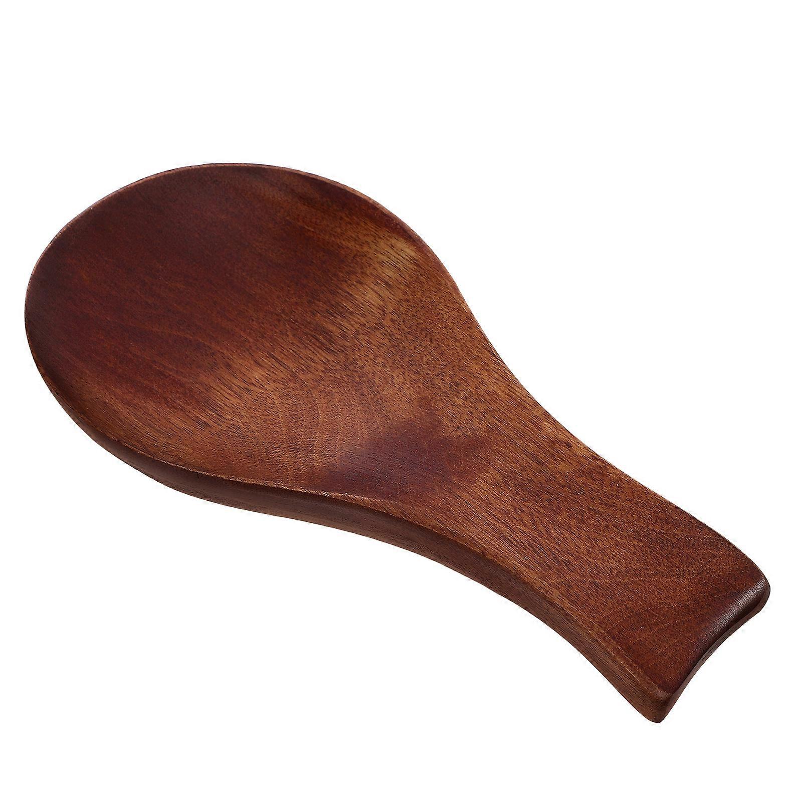 Solid Wood Spoon Holder Kitchen Spoon Rest for Home Decoration