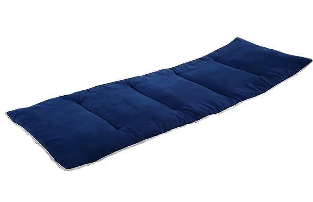 Outdoor Sun Lounger Chair Cushion NonSlip Back Elastic Sleeve Model BlueC Size 190 x 67 cm Color Blue