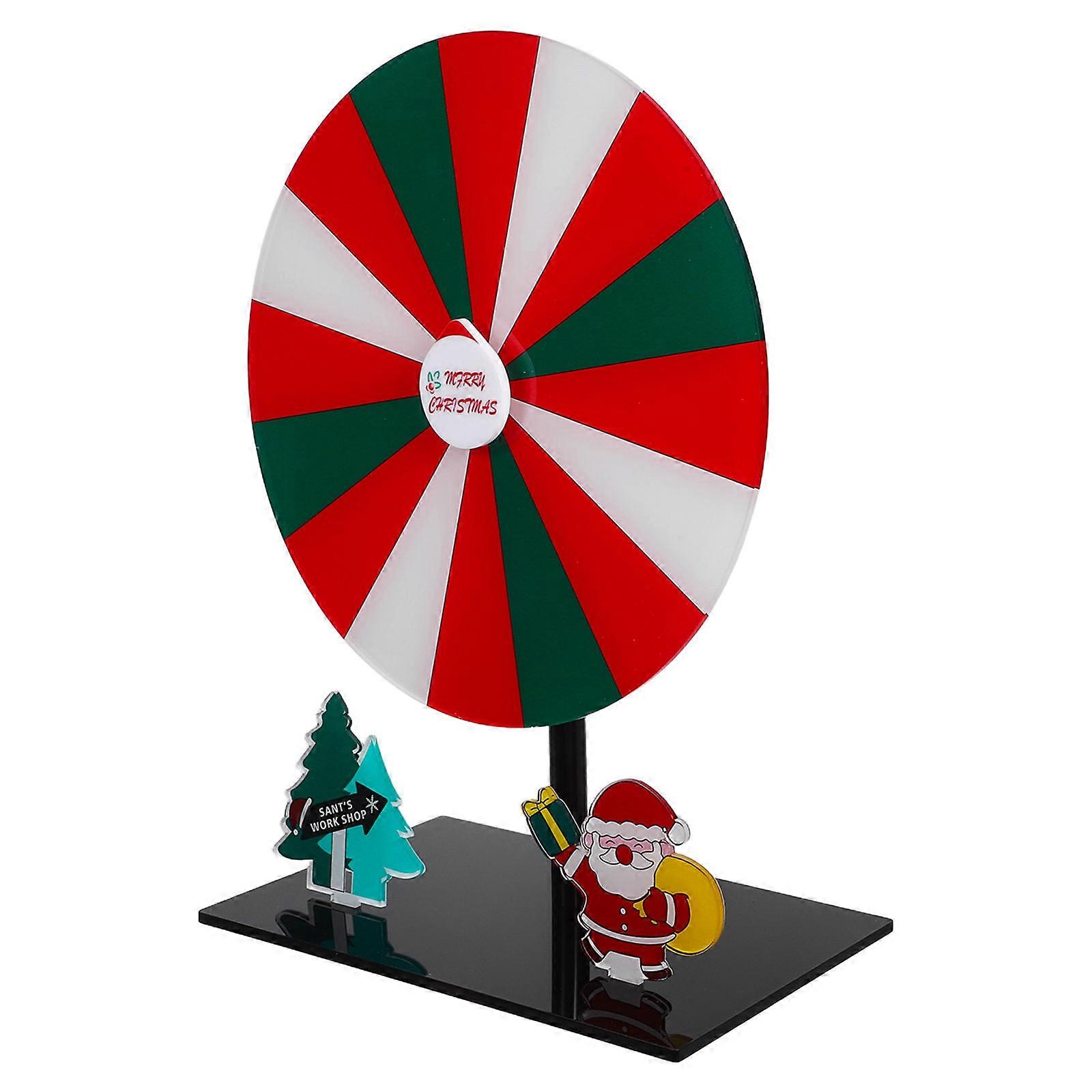Acrylic Prize Wheel Rotatable Wheel for Party Games