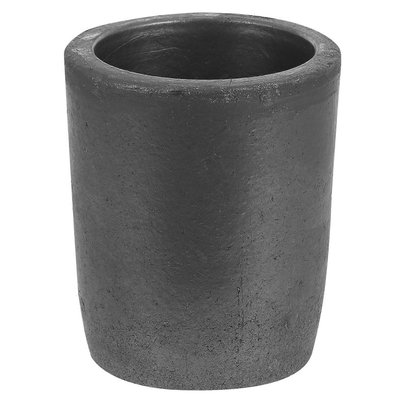Graphite Crucible For Melting Gold In High-Temperature Environments Measuring 10X8.5X8.5CM Durable 1Set