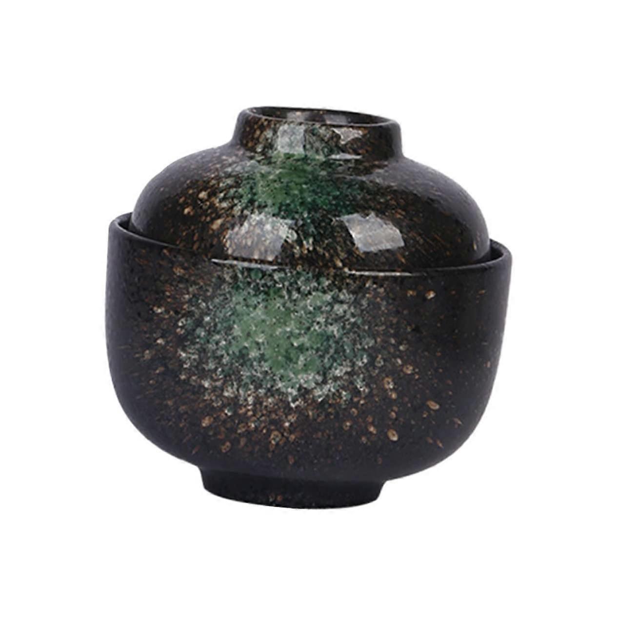 Japanese Style HeatResistant Ceramic Soup Bowl and Stew Pot for Versatile Serving