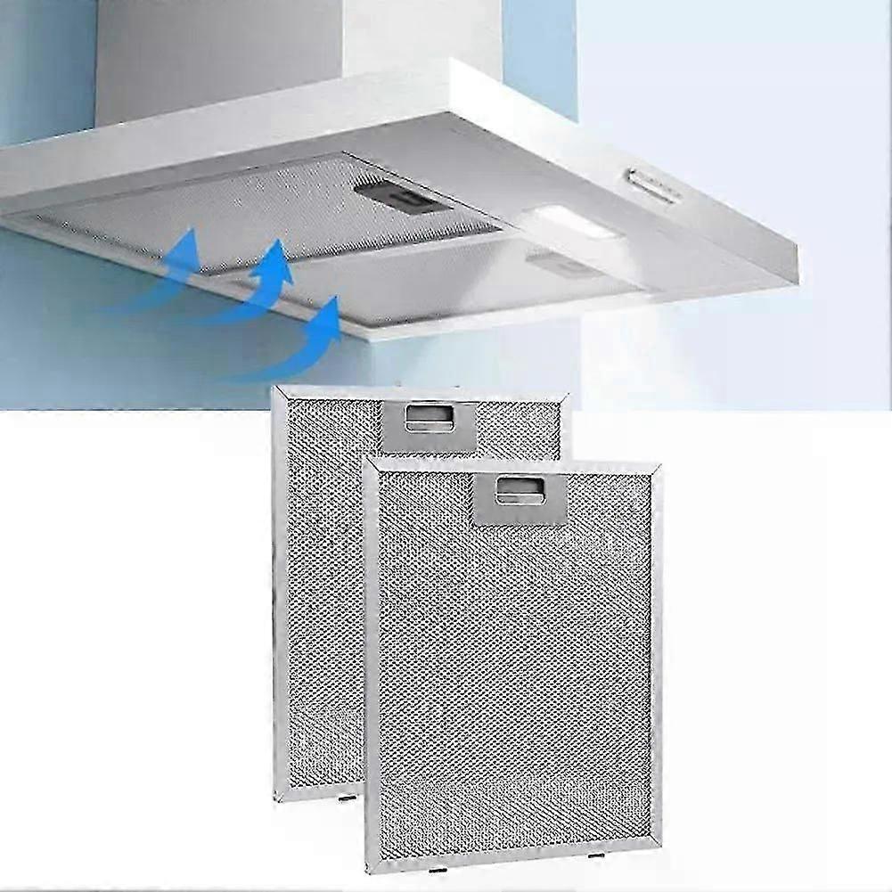 Cooker Hood Filters Metal Mesh Extractor Vent Filter 320x260mm Optimize Performance Convenient Replacement Option