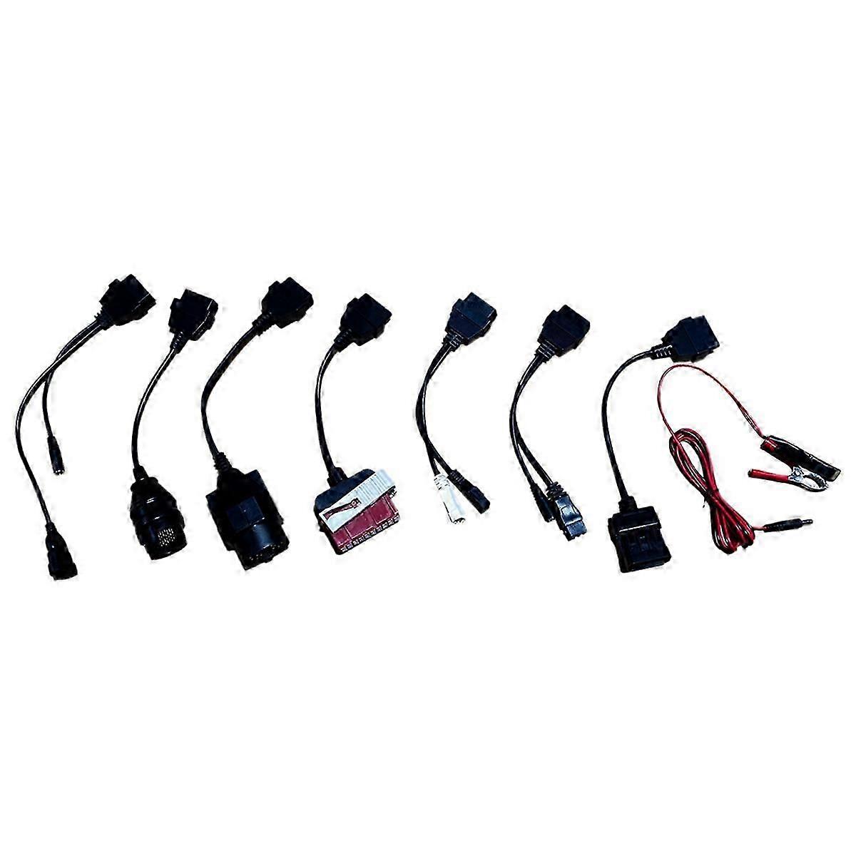 8Pcs Full Sets TCS Multidiag PRO Car OBD Converter Cables OBD2