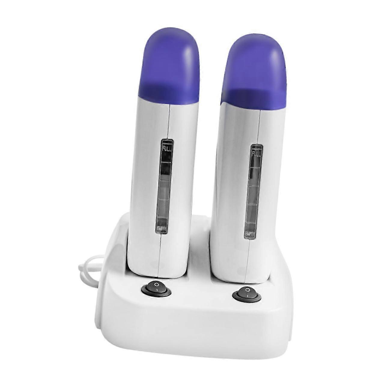 Professional Dual Wax Warmer with Adjustable Temperature Control for All Wax Types Hair Removal