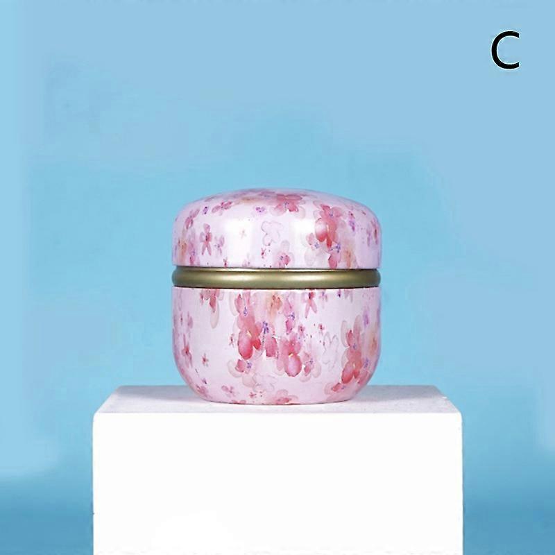 Tea Containers Candle Cans Tea Box Candy Snacks Small Round Cans Mini Portable Tin Cans Packaging