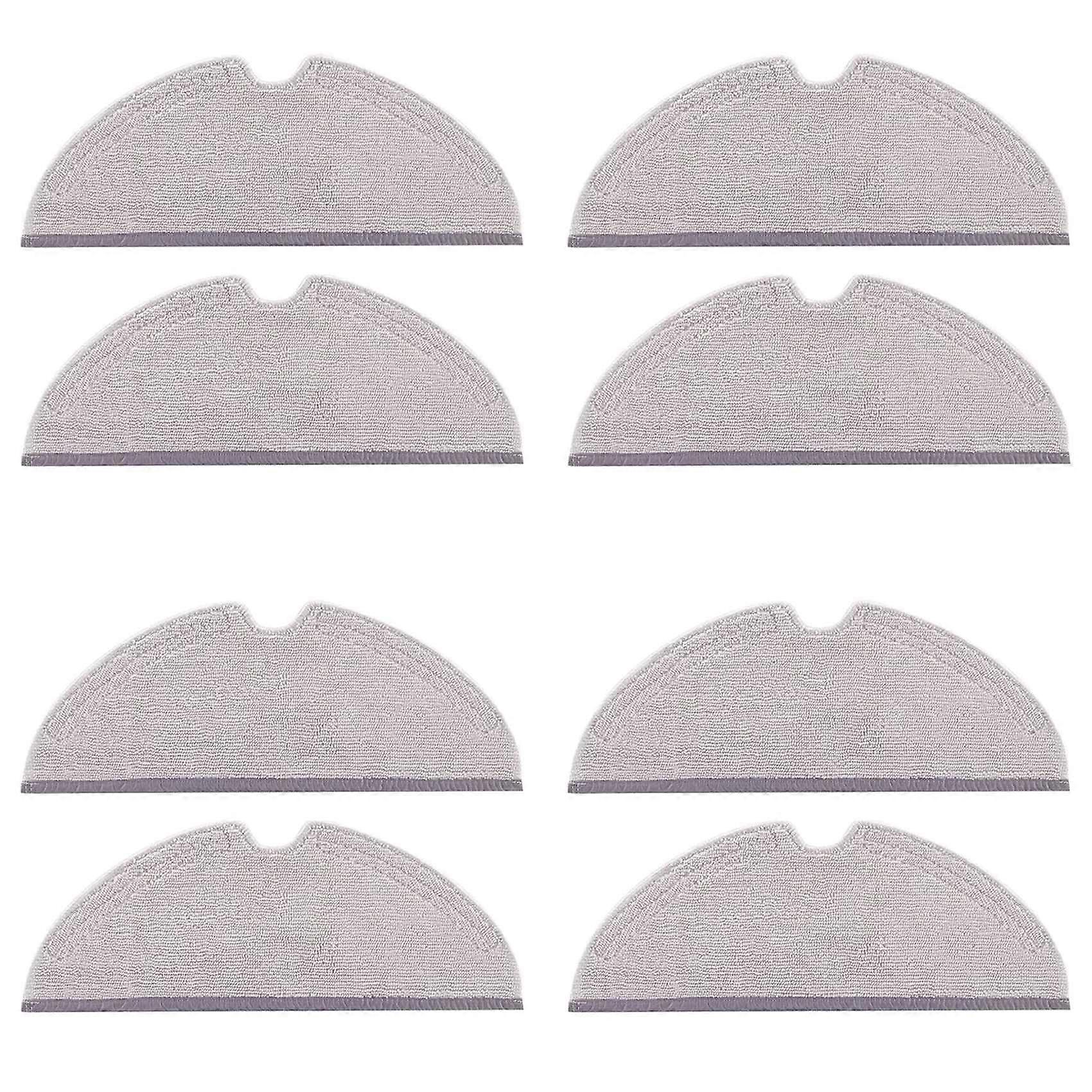 8X Mop Cloth Pads for Roborock Q5, Q5 Pro, Q5 Pro+, Q7, Q7Max, Q8Max and Q8Max+, E Series, S5, S5 Max, S6, S6 Pure