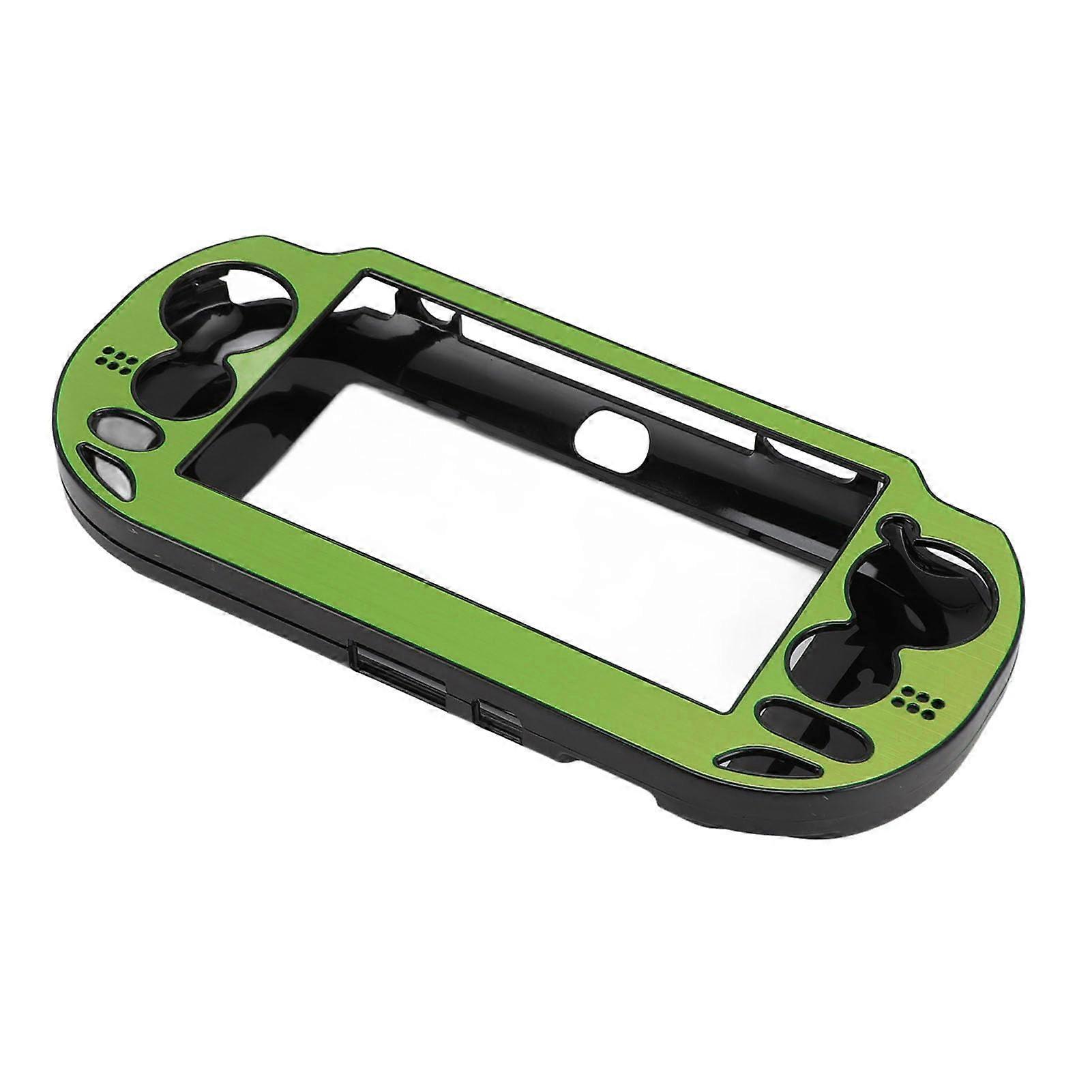 Protective Case Aluminum Alloy Shockproof ScratchResistant Shell Green for PS Vita 1000