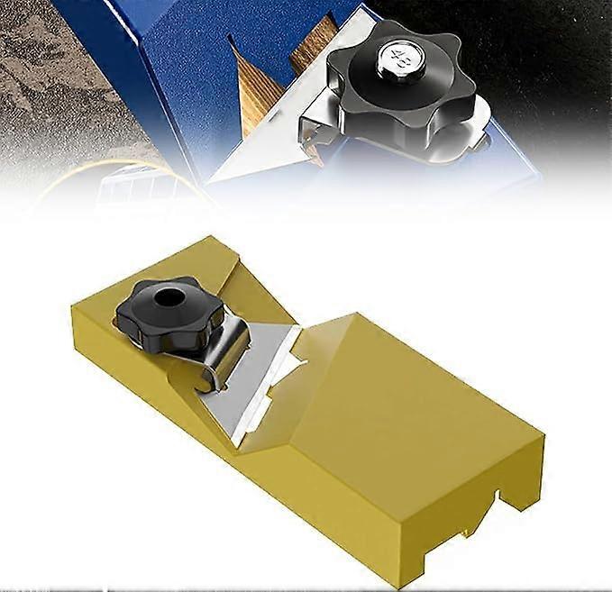 Drywall Cutting Tool with 10 Blades, Gypsum Board Cutter for Clean Precise 45°/90° Edges