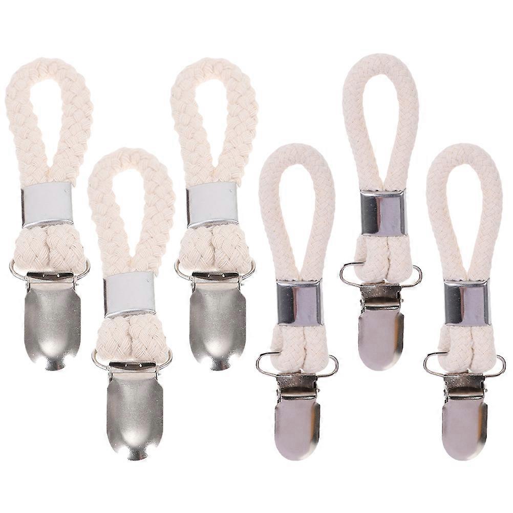 Hanging Bath Towel Clip 6Pack Iron Rust-resistant for Small Items Beach Cabinet Corn Pattern