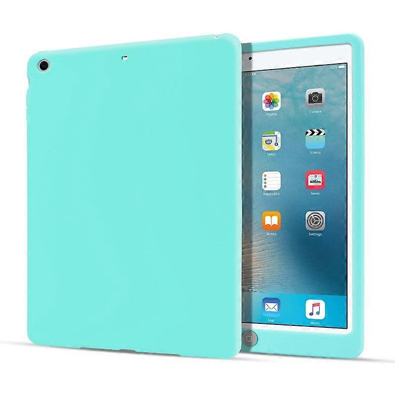 Case For Ipad 6/air2 Mint Color Silicone Shockproof Back Ultra-thin Soft