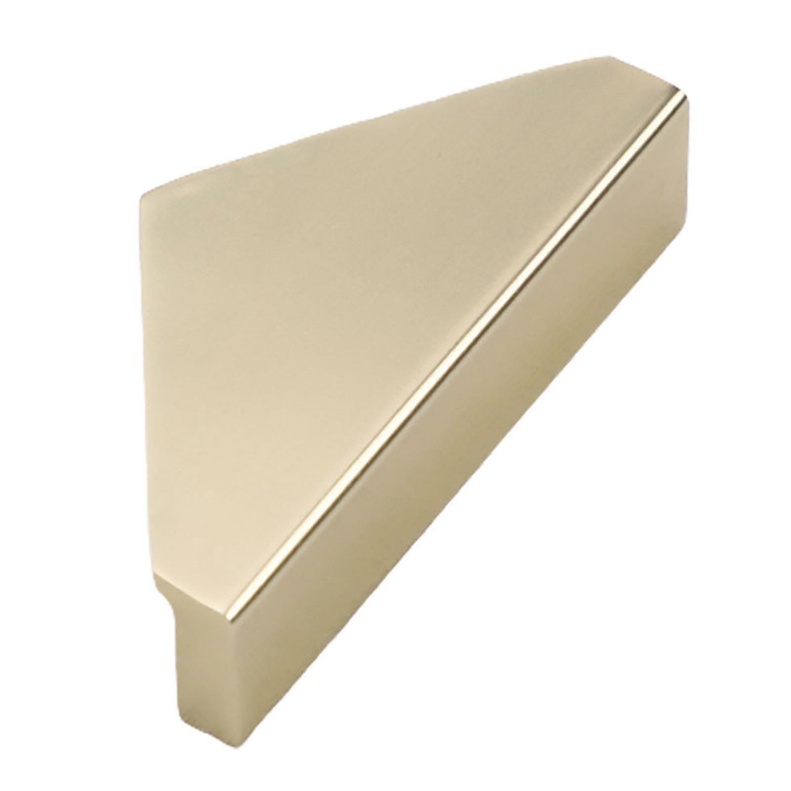 Cabinet Pulls Modern Style Exquisite Semicircle/triangle Shape Brushed Brass Drawer Handles For Kitchen