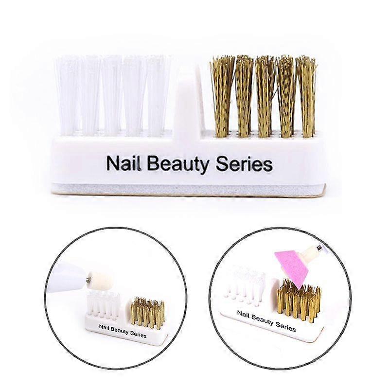Nail Drill Bit Clean Brush Dust Cleaning Nails Accessoires Manucure Tools