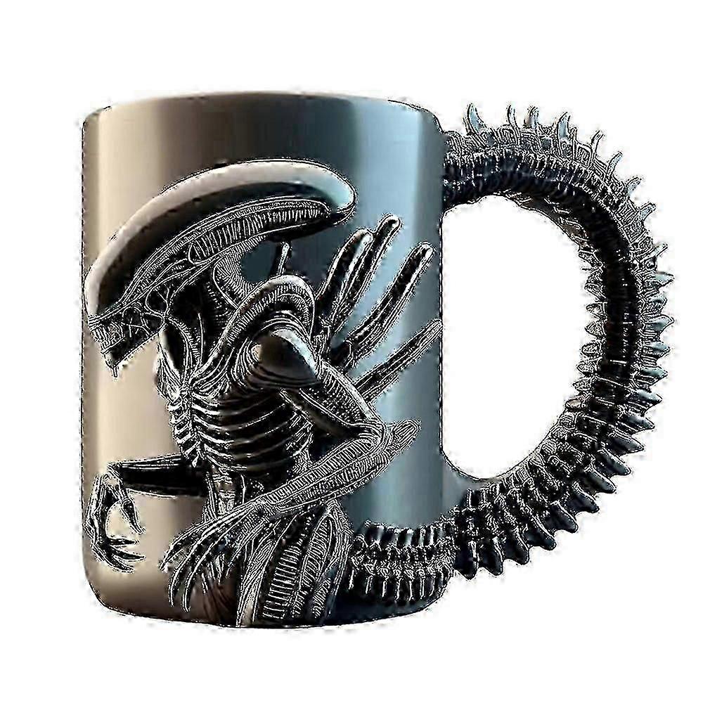 11oz Mug - Alien Drinking Coffee Mug - Gift For Horror Fans 0619