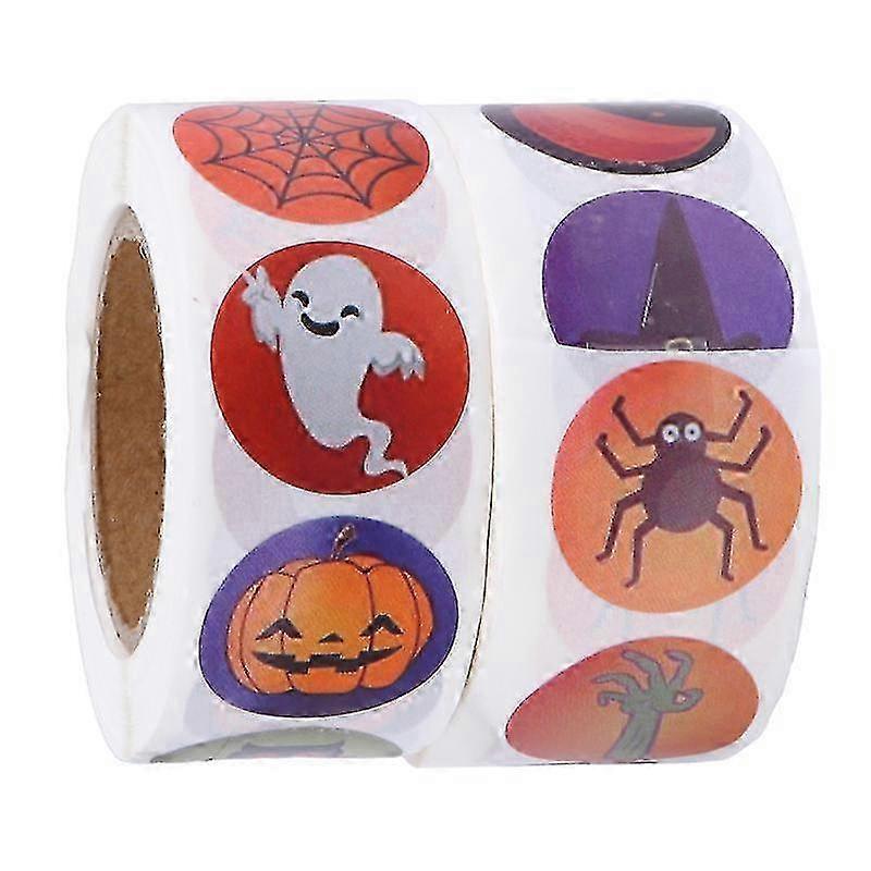 2pcs Halloween Roll Sticker-c