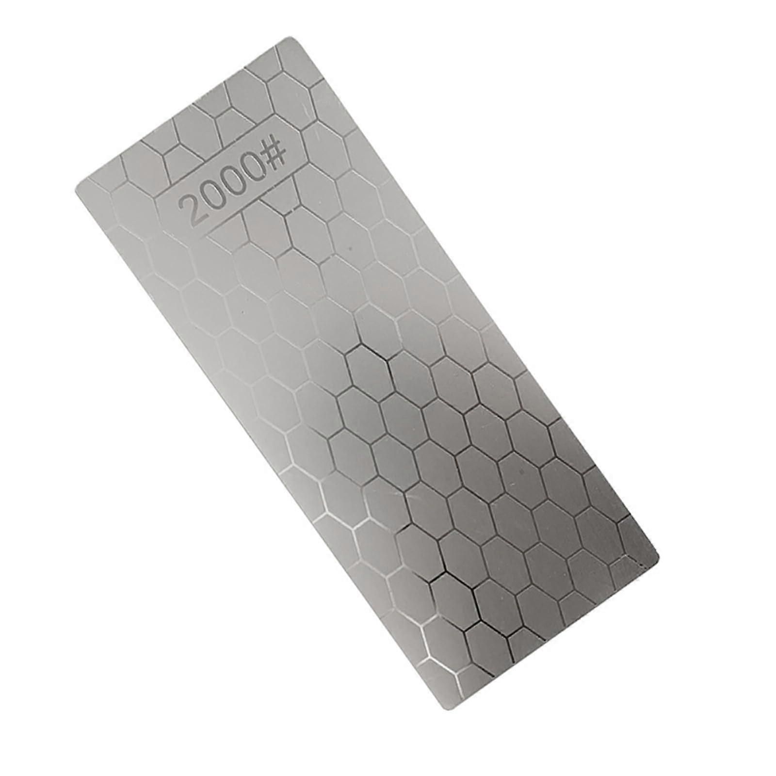 Whetstone Sharpener 2002000 Grit Honeycomb Knife Sharpening Stone for Outdoor and Kitchen Use Ref: 4509