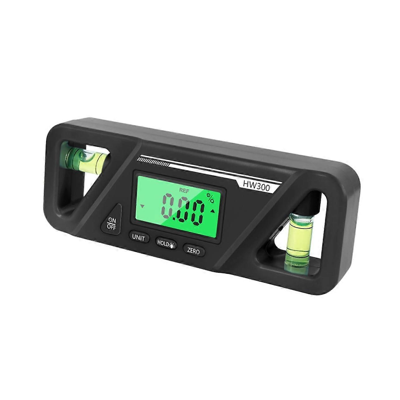 Digital Angle Finder with Magnetic Base  Accuracy Electronic Level Gauge Black