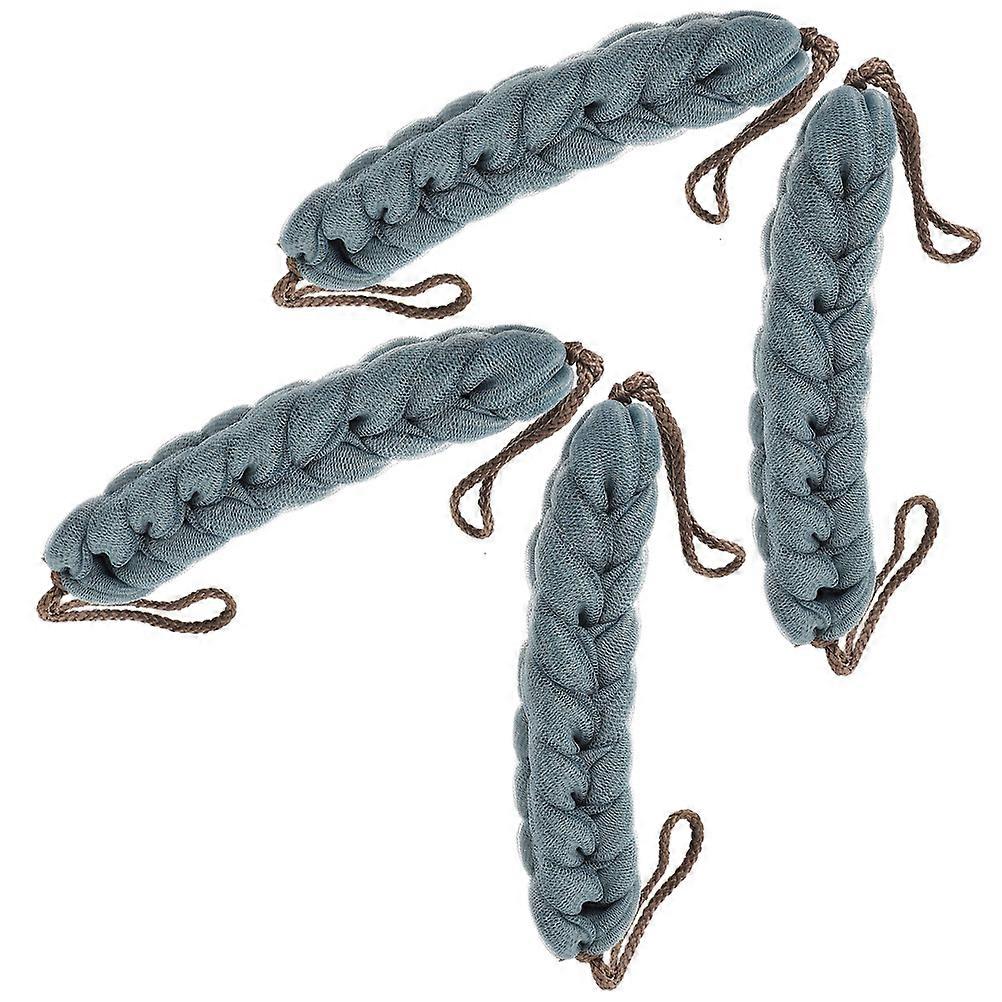 Bath Shower Back Scrubber Stretchable Back Scrubber for Body Washing 4Pcs