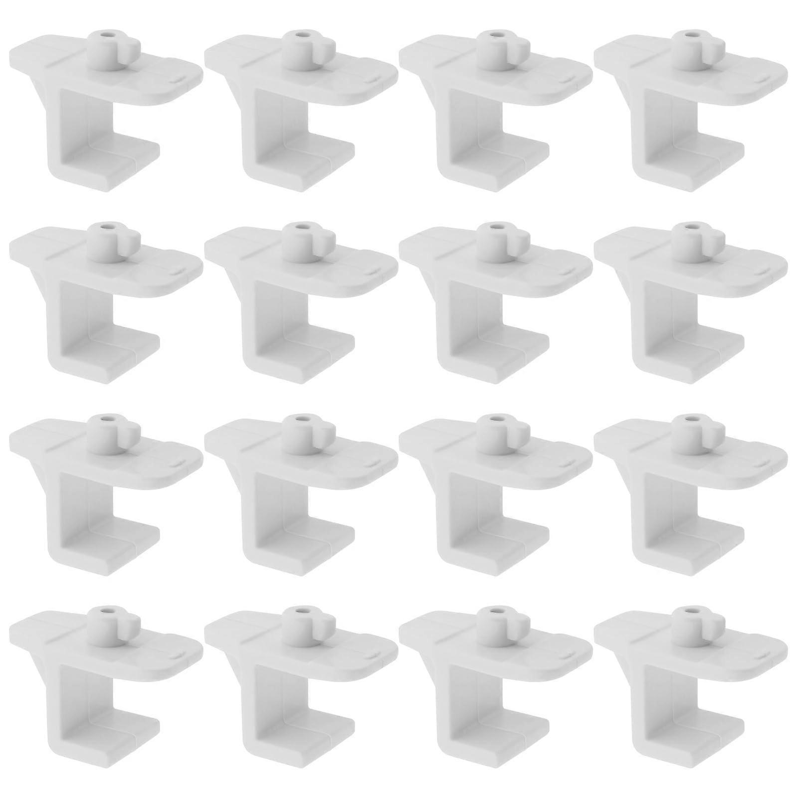 24pcs Refrigerator Shelf Clips P993200800 Replacement for Commercial Freezers Secure Shelf Positioning