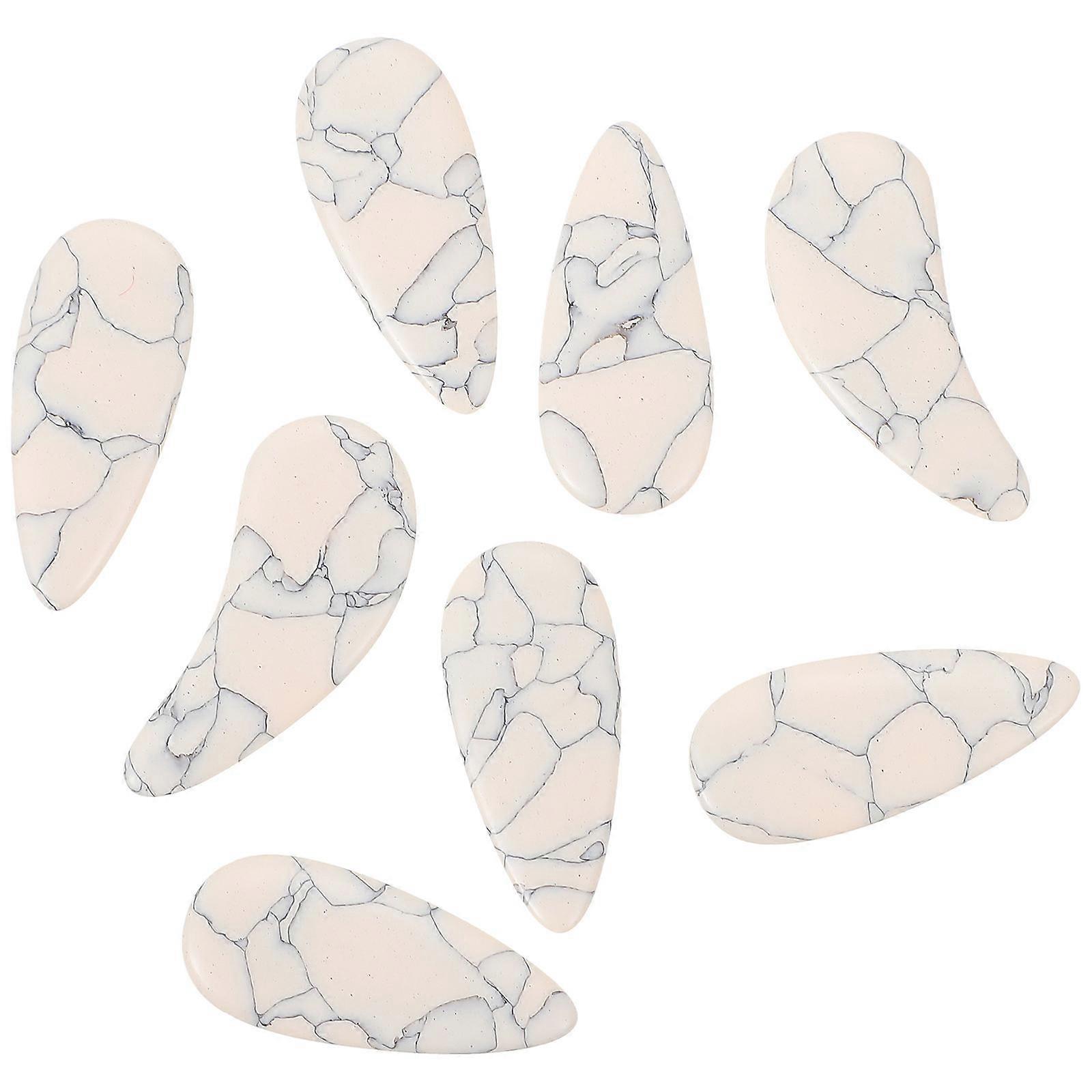 Durable Guzheng Supplies Protective Practice Fake Nails 8Pcs Set