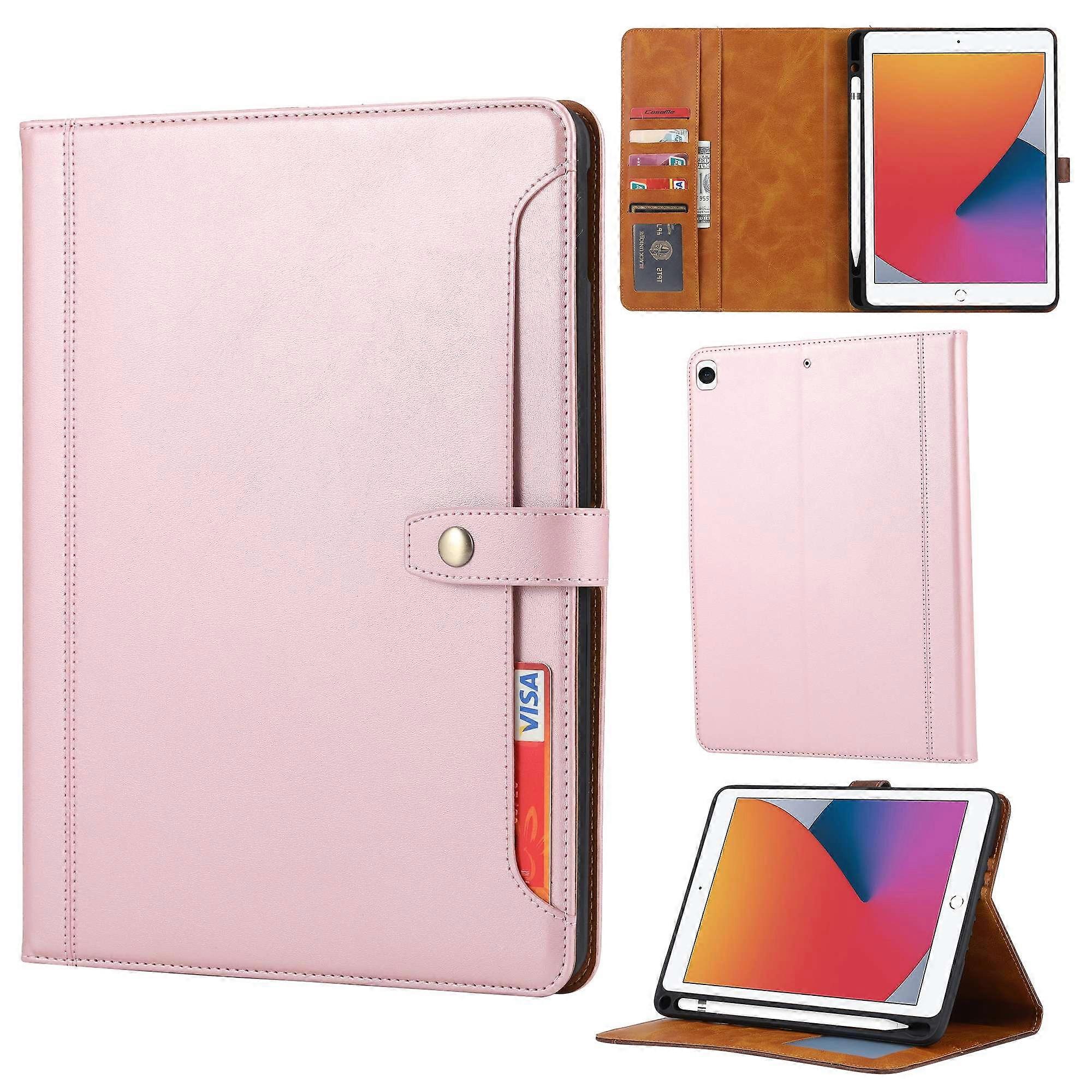 Wallet Stand Design PU Leather Tablet Case for iPad 10.2 (2020)