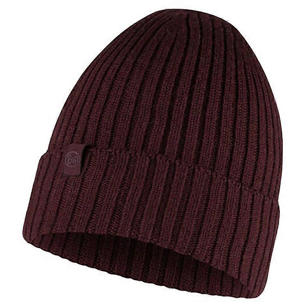 Adults Buff Knitted Hat Norval 124242.632 / Maroon / One