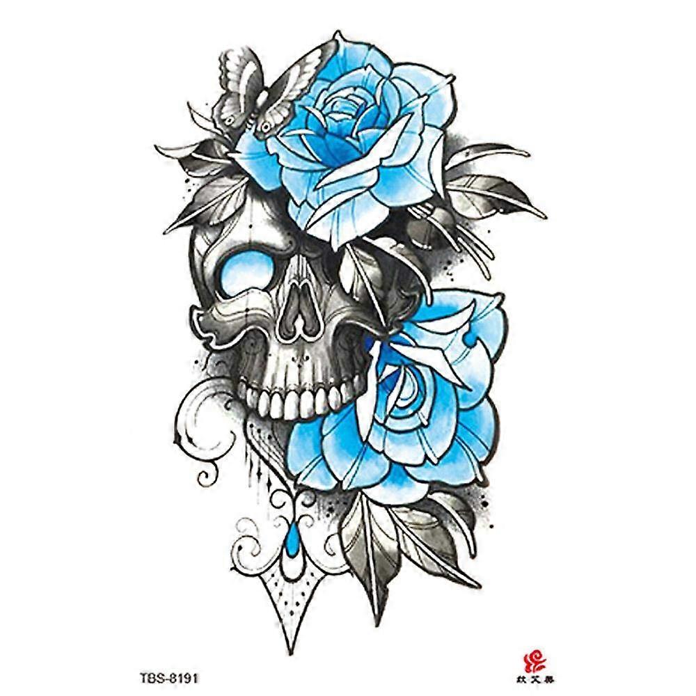 Waterproof Temporary Tattoo Stickers for Body and Objects, Easy Apply and Remove