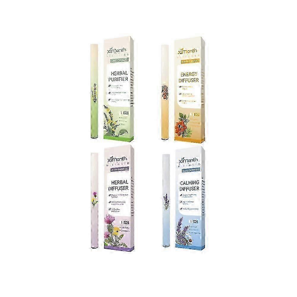 Natural Air Fresheners Diffuser Mullein Thyme Mint Lung Cleansing Aromatherapy Diffuser