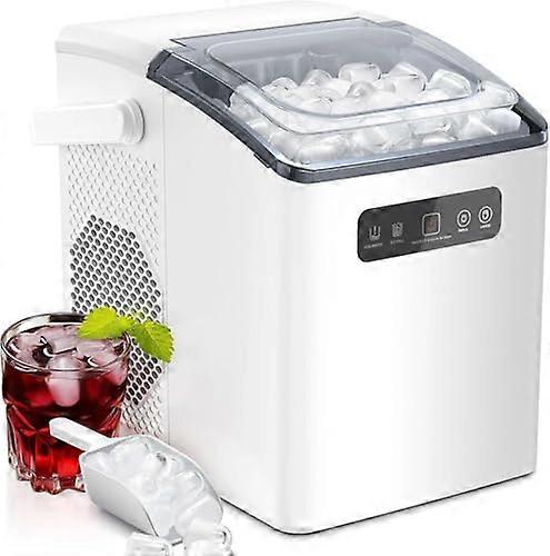Countertop Ice Maker with SelfCleaning, Quiet Operation, 2 Cube Sizes for Home or Office
