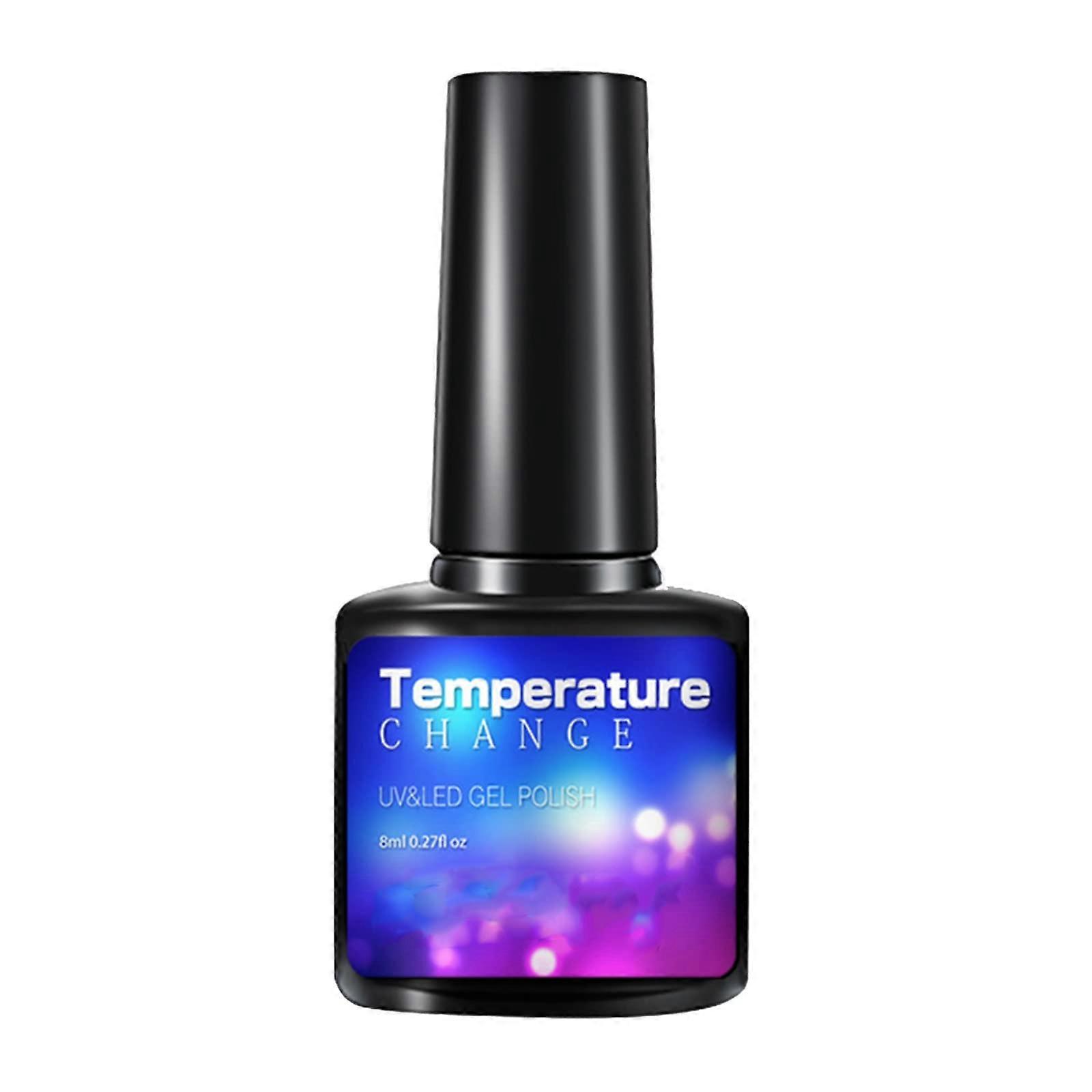 8ml Temperature Sensitive Color Changing Nail Gel for Gradient Nails UV LED Long Lasting Removable
