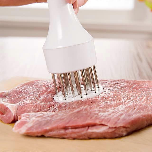 Meat Tenderizer Tool with Ultra Sharp Stainless Blades for Steak Pork Beef and Fish