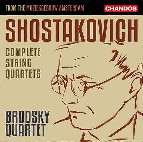 Shostakovich / Brodsky Quartet - Shostakovich: Complete String Quartets  [COMPACT DISCS] Boxed Set USA import