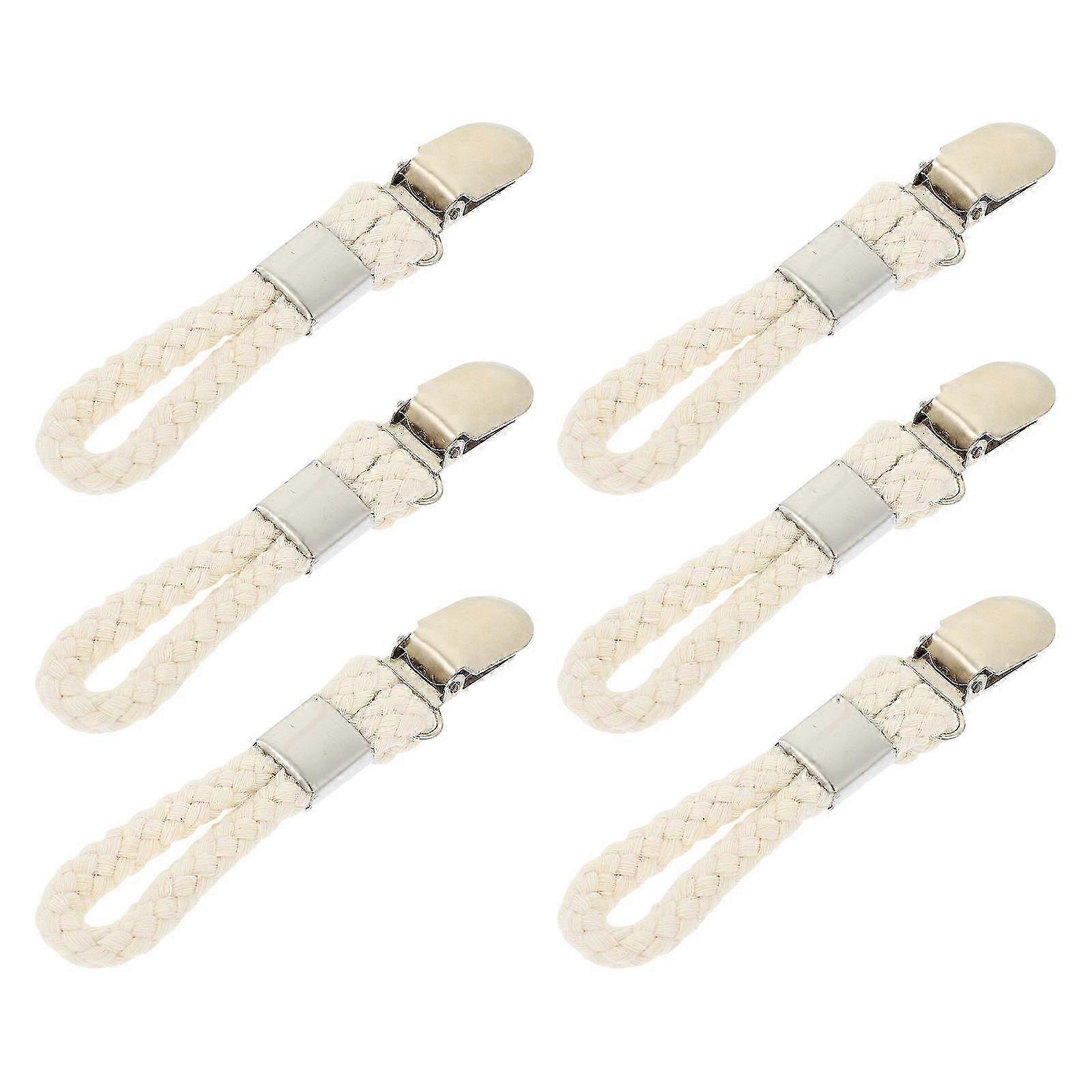 Hanging Hook Clips Towel Clips Hooks for Fixing Use 6Pcs Strong Gripping