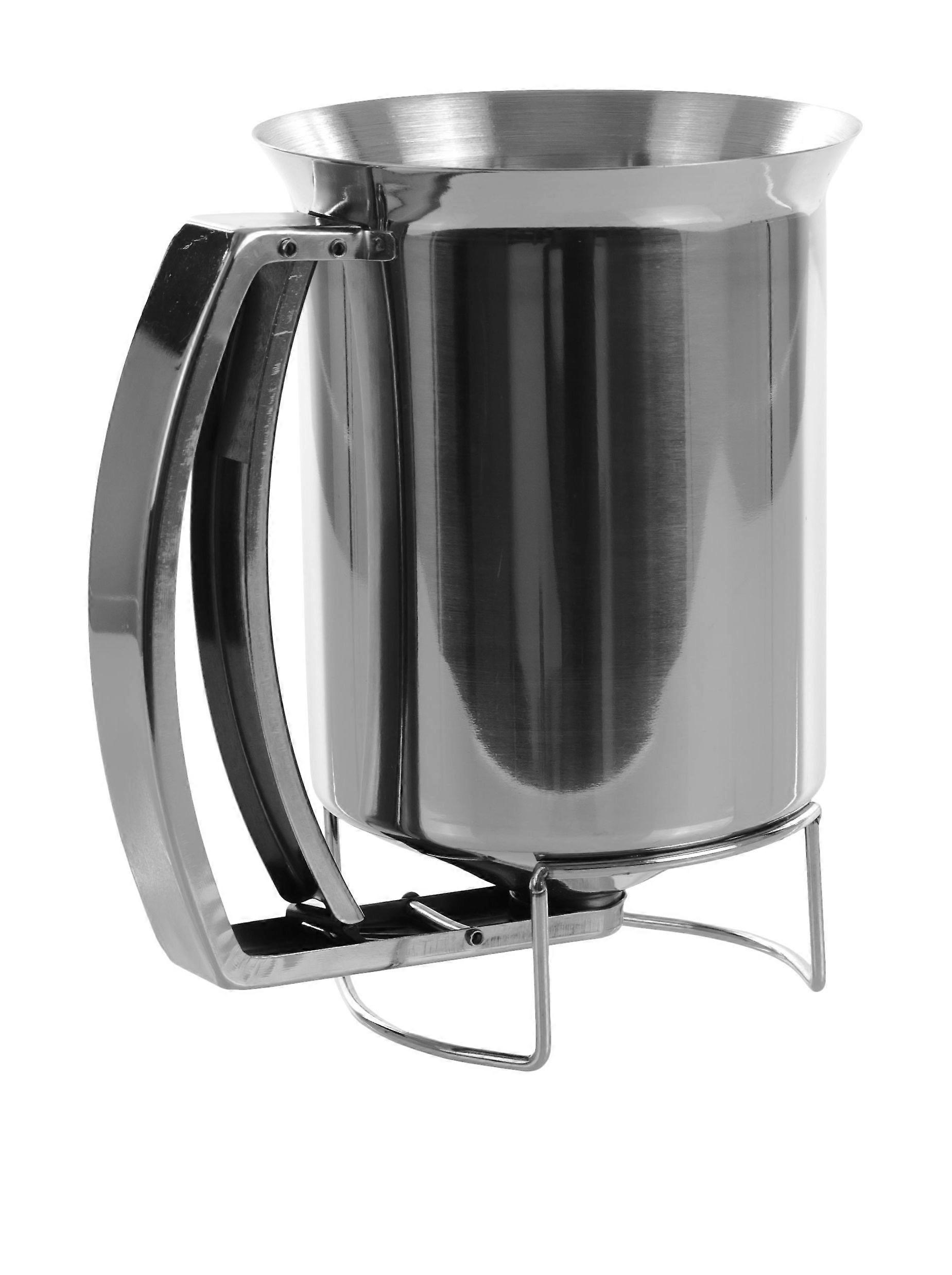 Pancake Batter Dispenser with AntiDrip Design for Consistent Portion Control and Easy Clean