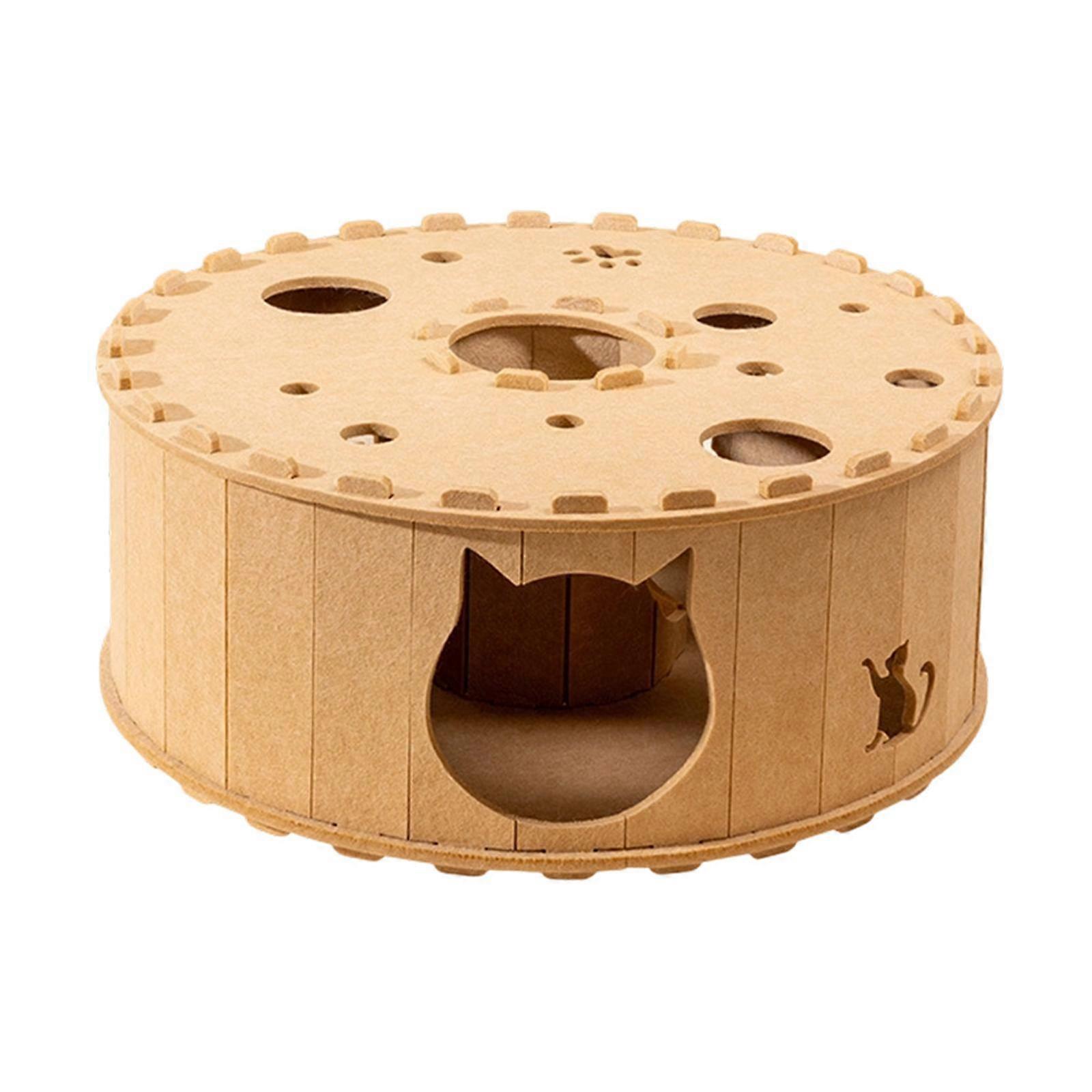 Pet Cat Tunnel Bed Activity Center Warm Creative Pet Cave Hideout Interactive