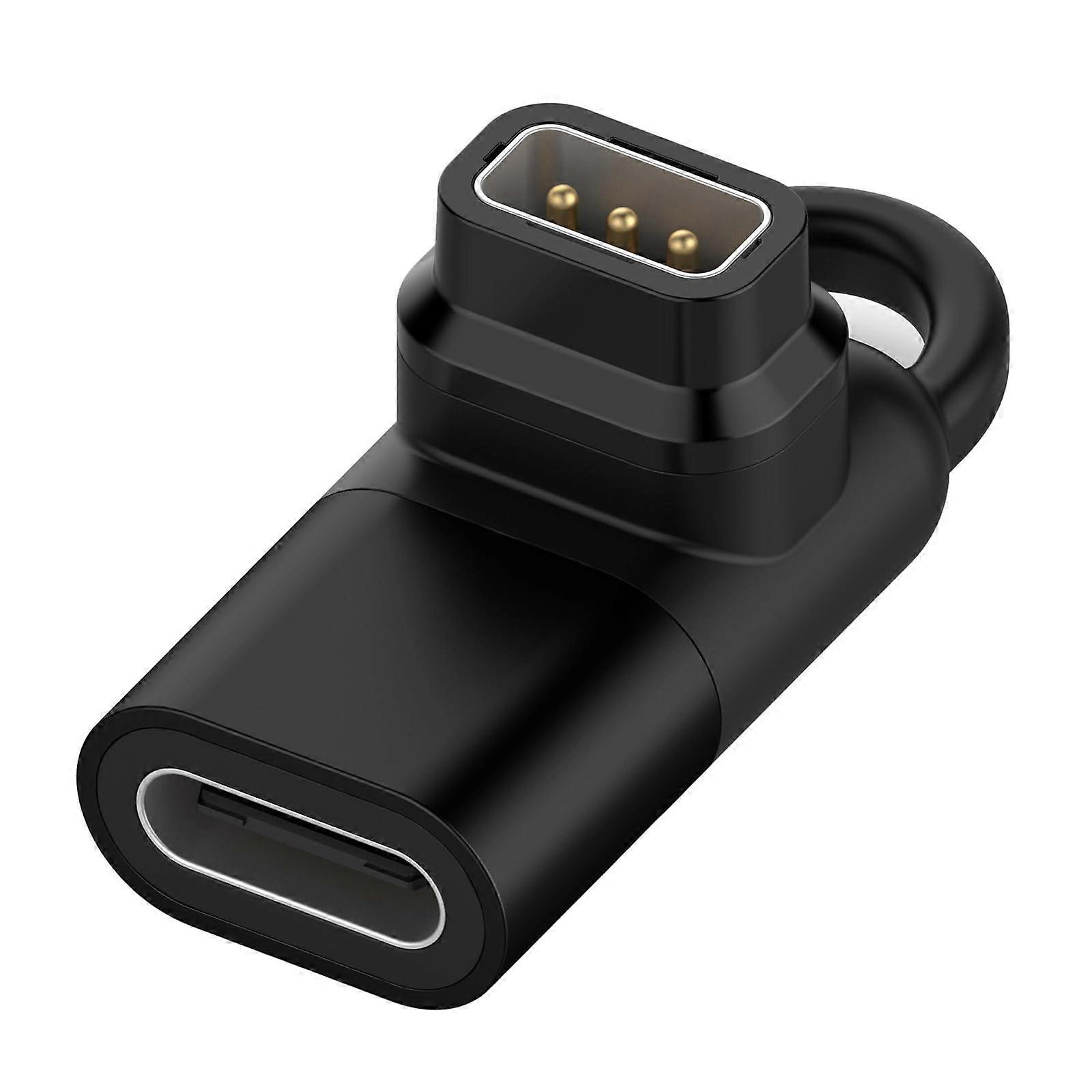 Smartwatch Charging Adapter Type C USB Efficient Stable ABS Durable TravelFriendly Accessory