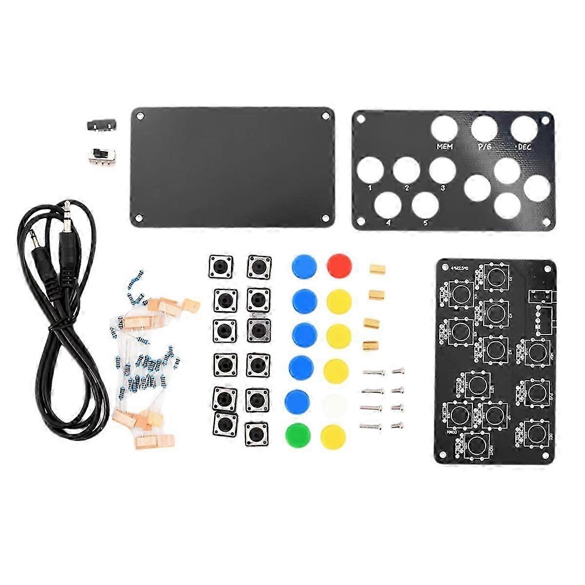 Remote Control Keyboard compatible for Two Way Radio Accessories DIY Kit