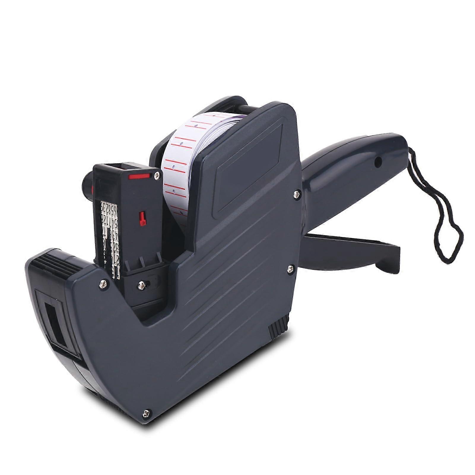 Tag Gun Single Line 8 Digit Handheld Label Maker for Fast Retail Tagging with Precise Print