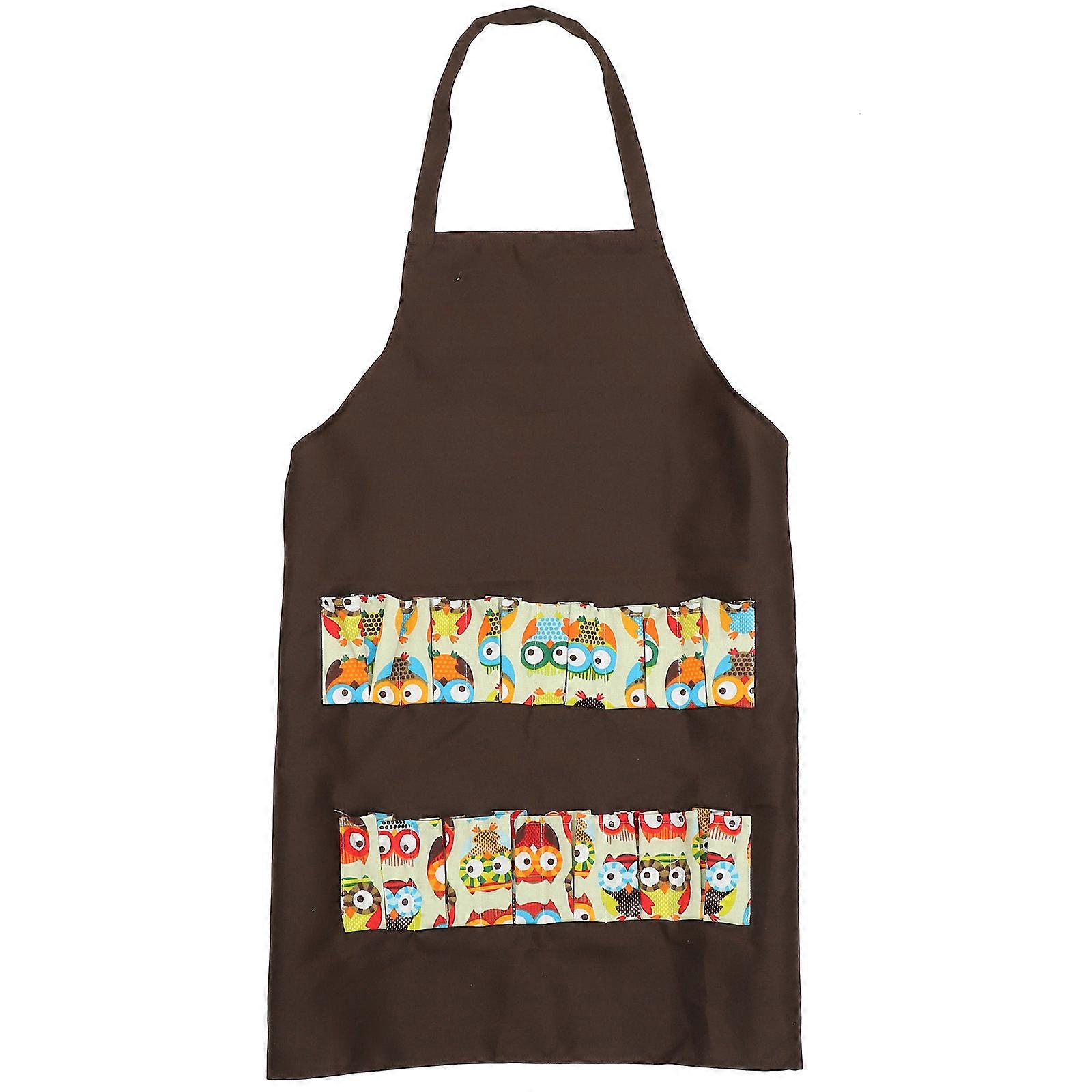 Egg Collecting Apron with 12 Pockets for Kitchen and Farm