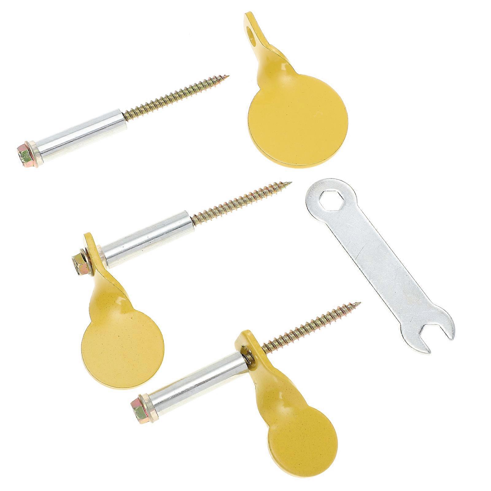 Spinning Small Stainless Steel Target Kit for Shooting Training 1Set